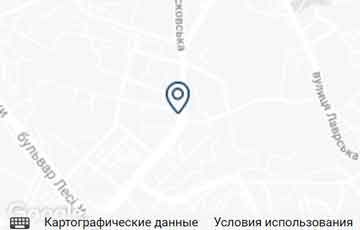 Map with company location mark